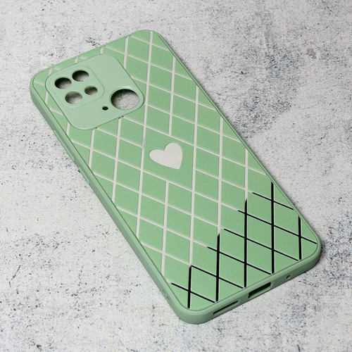 Torbica Diamond Heart za Xiaomi 10c svetlo zelena slika 1