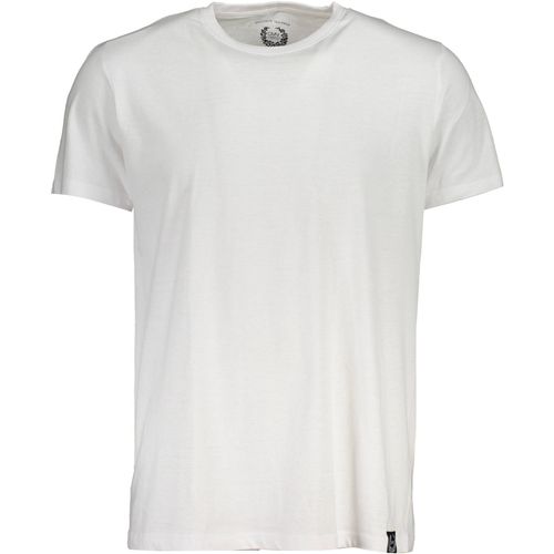 GIAN MARCO VENTURI MEN'S SHORT SLEEVE T-SHIRT WHITE slika 1