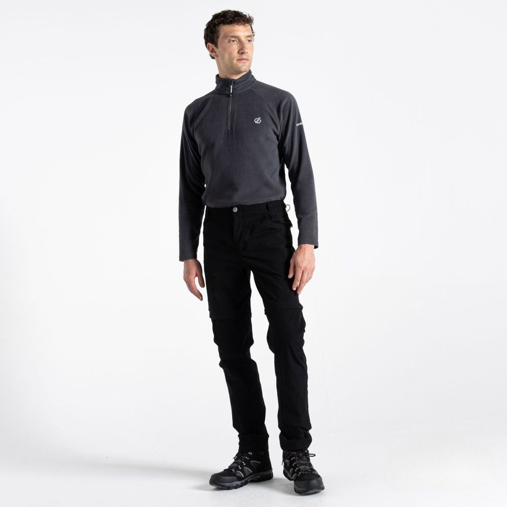 Dare2B Muške hlače Tuned In II Zip Off R, Black slika 3