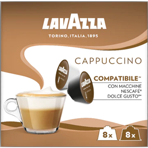 Lavazza Dolce Gusto kompatibilne kapsule za kafu Cappuccino 16 kom slika 1