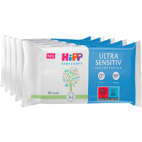 HIPP BABYSANFT Ultra sensitive vlažne maramice 5x48kom slika 1