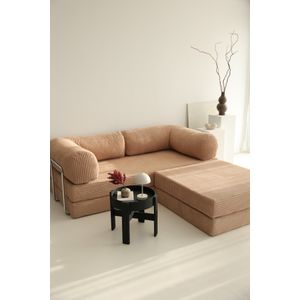 Krevet-sofa ugaoni Nice L lijevi – krem