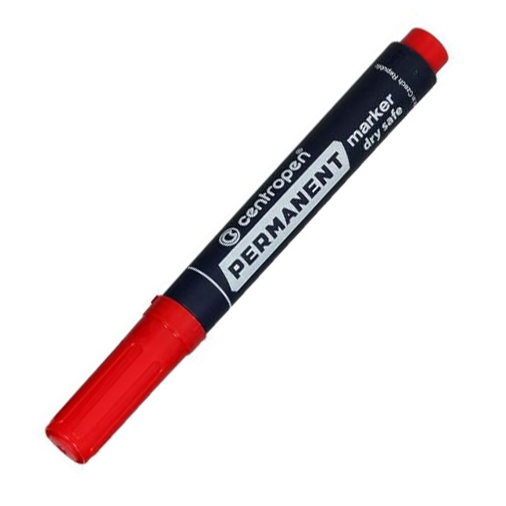 Marker permanentni kosi 2-5.0mm, 8516 crveni slika 1