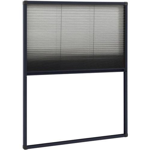 Zaslon protiv insekata za prozore antracit aluminijski 60x80 cm slika 9