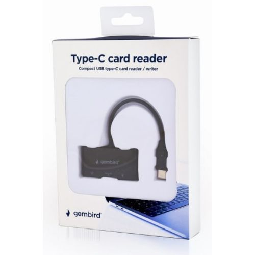 UHB-CR3-02 Gembird USB Type-C SDXC citac kartica za mobilne telefone i tablete slika 3