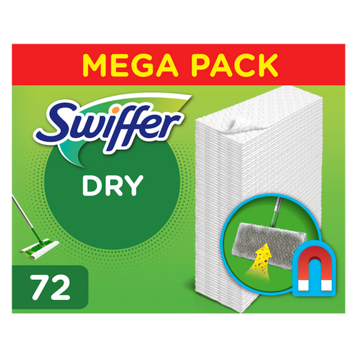 SWIFFER Maramice za suvo ciscenje podova MEGA PACK 72 kom XXL slika 1