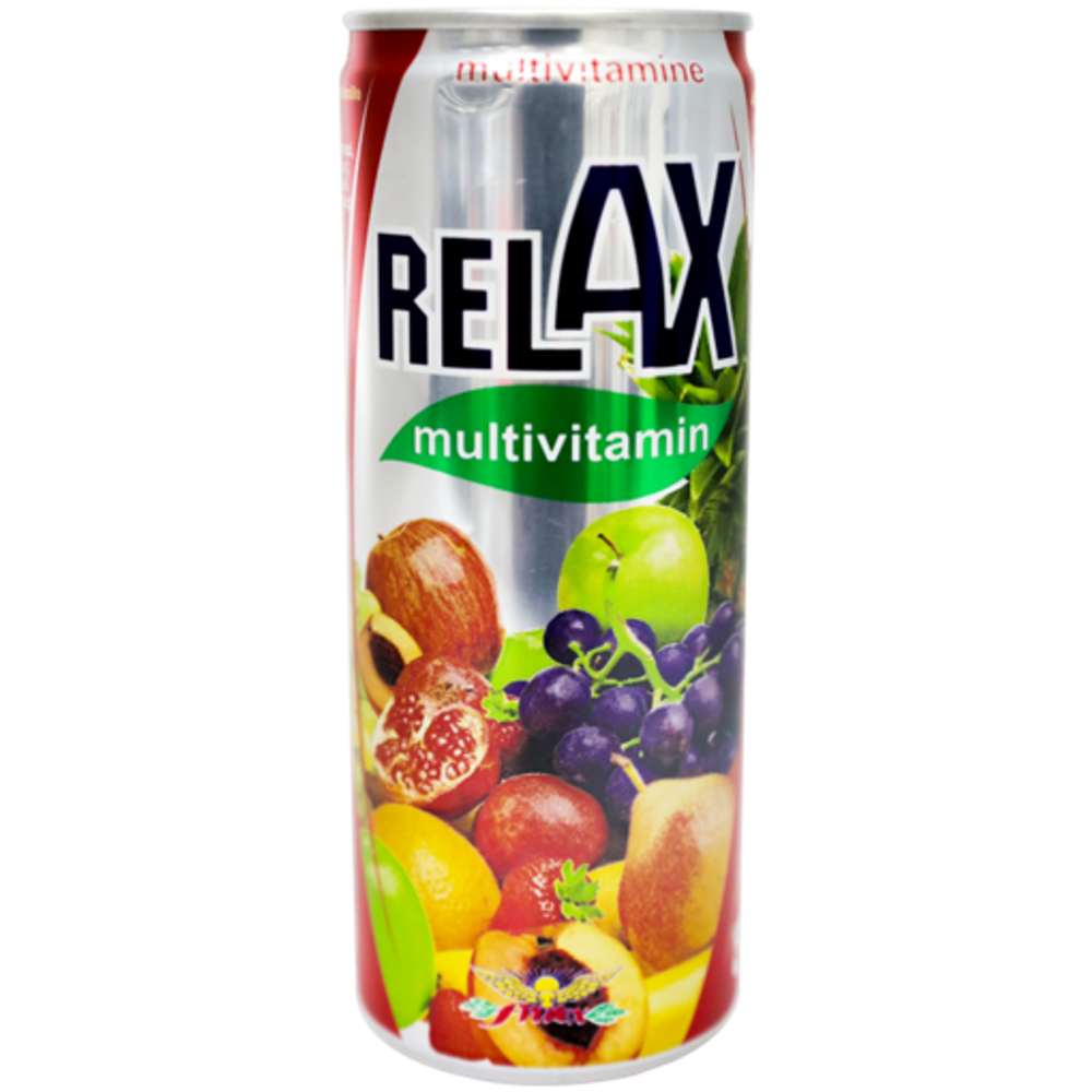 Relax sok Multivitamin limenka 250ml slika 1