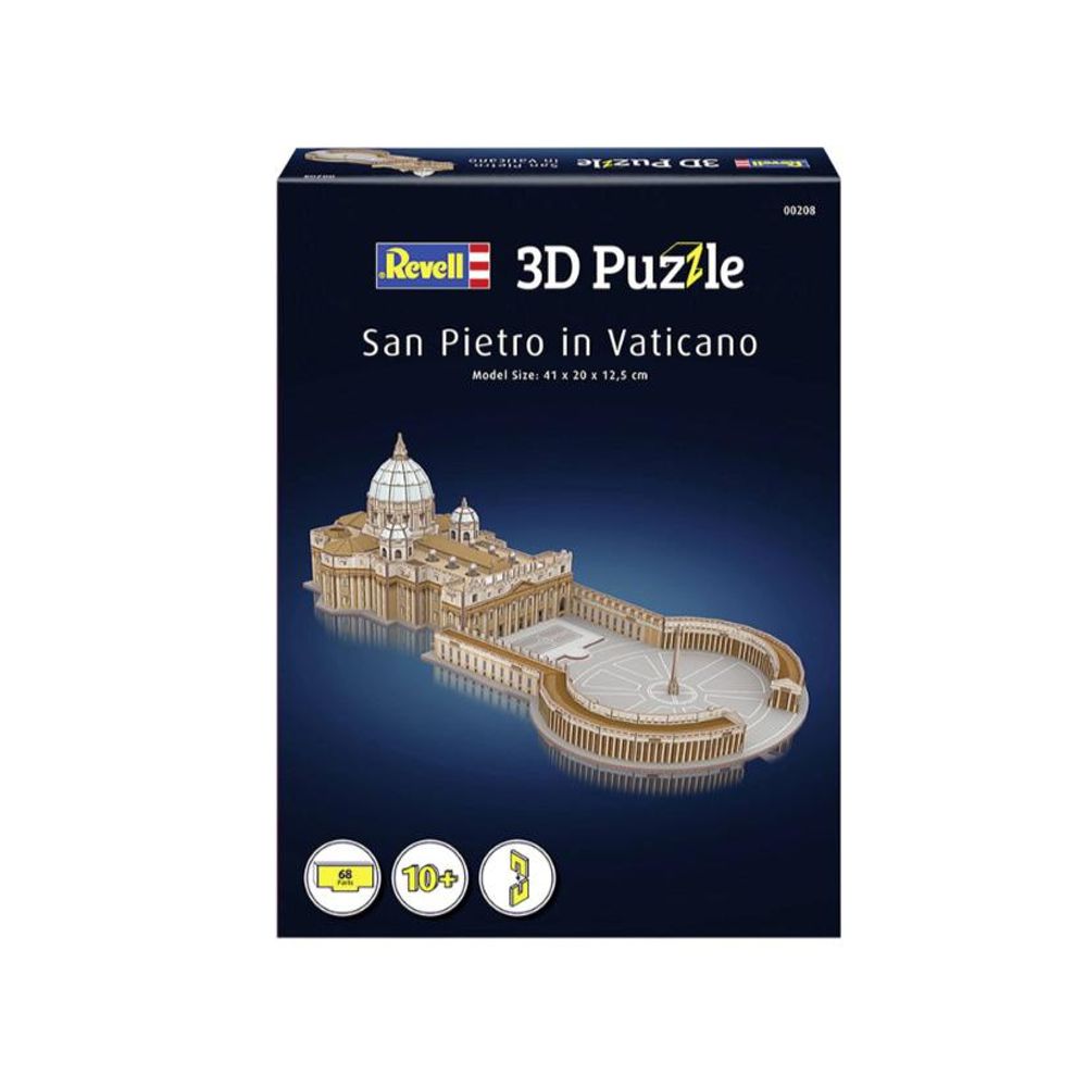 Revell 3d prostorna slagalica bazilika svetog petra vatikan 68 ele68 za5435 slika 5
