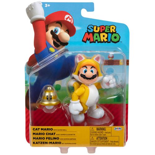 Nintendo Super Mario Cat Luigi figura 10cm slika 1