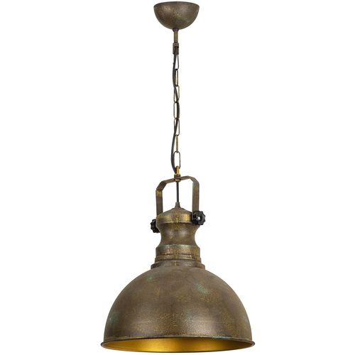 Opviq Vislica SIENA antique, metal- drvo, promjer 31 cm, visina 85 cm, promjer sjenila 31 cm, visina 40 cm, duljina kabla 45 cm, podesvia visina, E27 40 W, Sağlam - 3710 slika 1