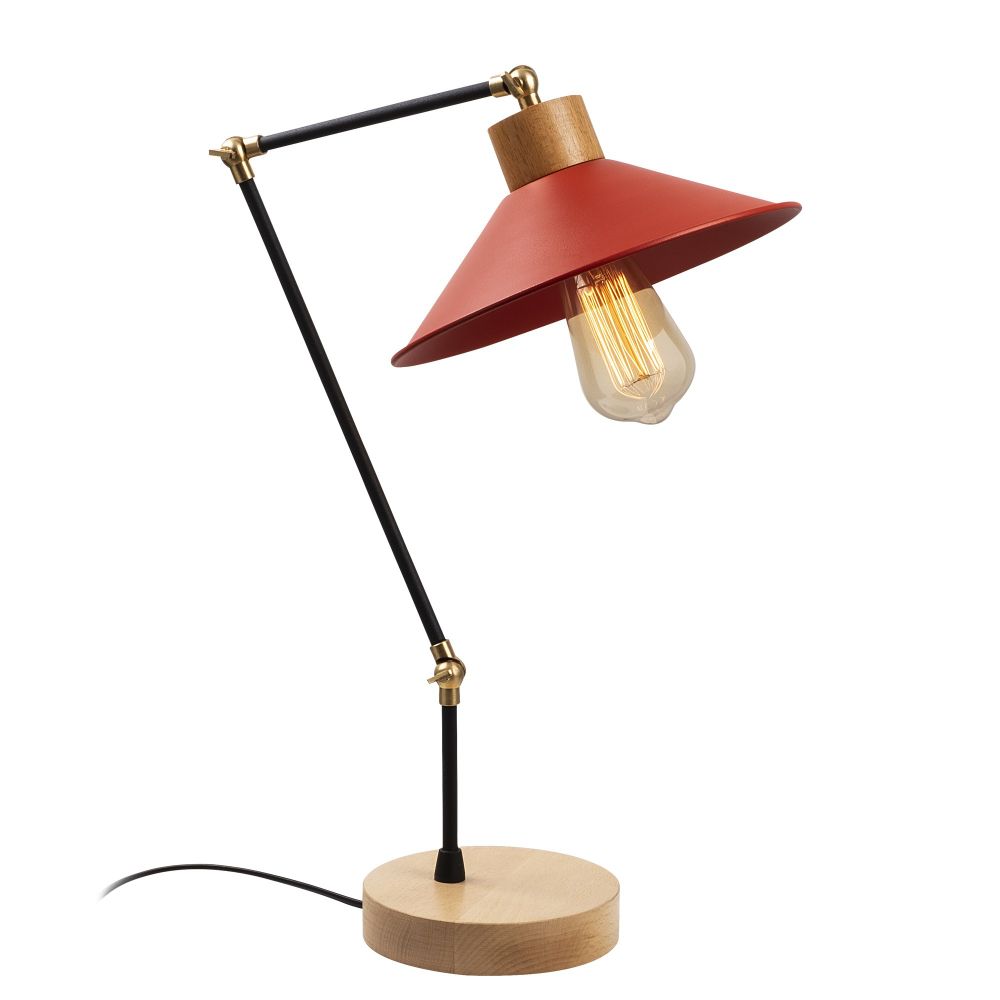 Manavgat - N-606 Crvena Stolna Lampa slika 2