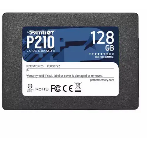 SSD 2.5 SATA3 128GB Patriot P210 450MBs/430MBs P210S128G25 slika 1