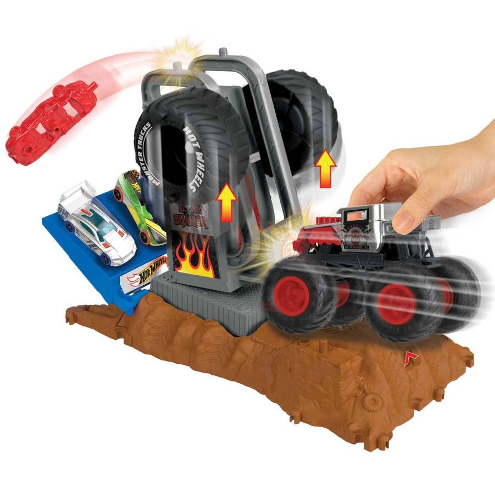 Hot Wheels Monster Trucks Arena Smashers Set za igru sa vozilom 1:64, Sorto slika 7