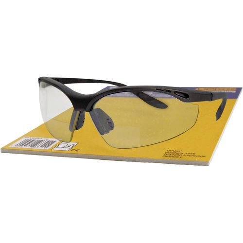 L+D Upixx LETTURA Bifocal 26702SB-3 zaštitne radne naočale  crna DIN EN 166 slika 1