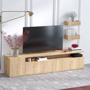 Hanah Home Alika Oak TV Unit