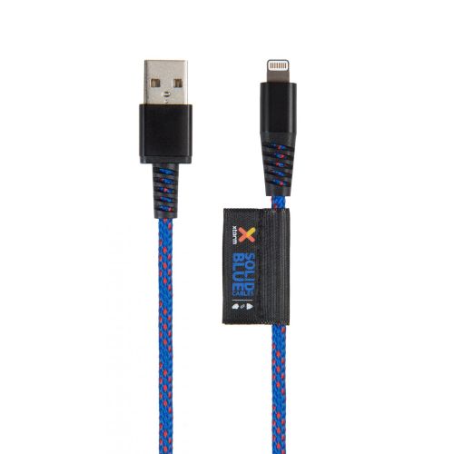 Xtorm Solid Blue Lightning USB cable (1m) slika 1