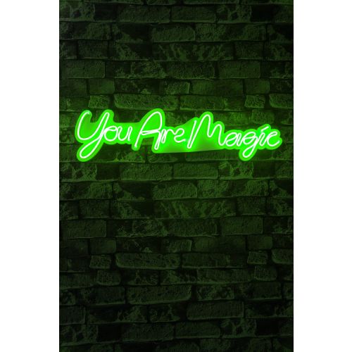 Wallity Ukrasna plastična LED rasvjeta, You are Magic - Green slika 9