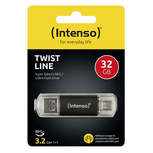 Intenso 32GB Twist Line USB 3.2 / USB-C memorijski stick slika 3