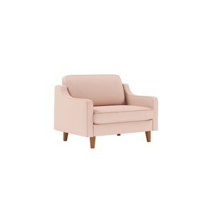 Fotelja Robin Loveseat - boje: losos i orah