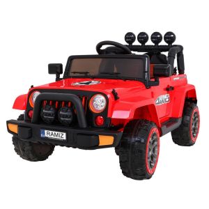 Auto na akumulator Full Time 4WD 4x4 - crveni