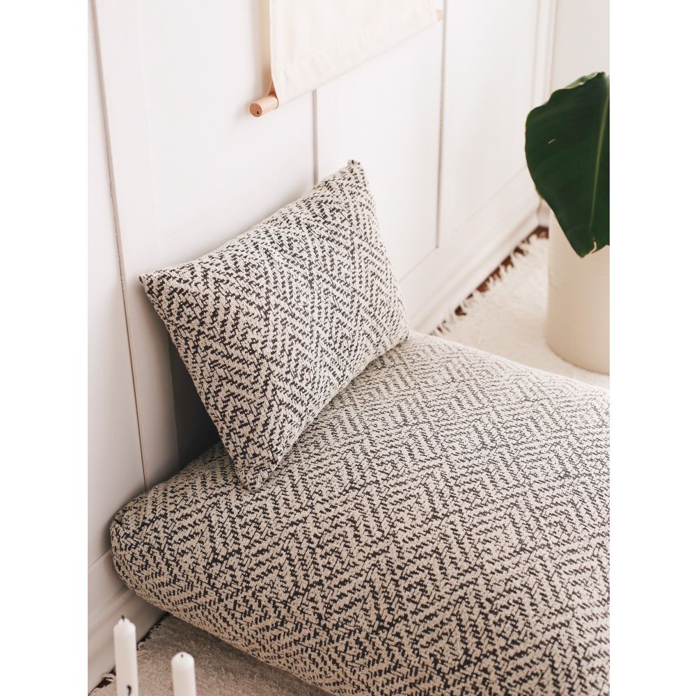 Dokuma Zikzak Grey Jastuk slika 4