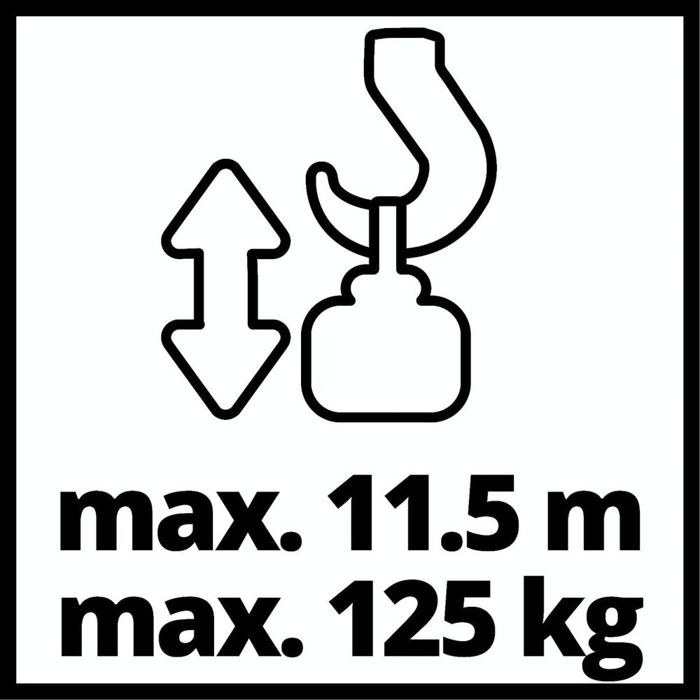 Einhell Dizalica sa sajlom TC-EH 250 slika 10