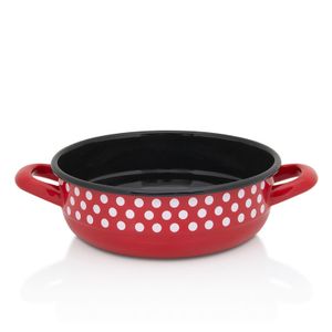 Metalac seljačka zdjela Red dot, 20cm / 2,10l