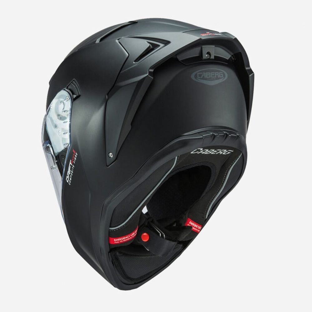 Zatvorena – full face kaciga za motor Caberg Drift Evo II - Crna vel.XS slika 2