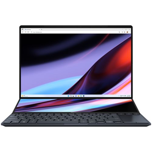 Asus ZenBook Pro 14 Duo OLED UX8402VV-OLED-P951X laptop Intel® 14-cores i9 13900H 14.5" WQXGA+ 32GB 2TB SSD GeForce RTX4060 Win11 Pro crni slika 3