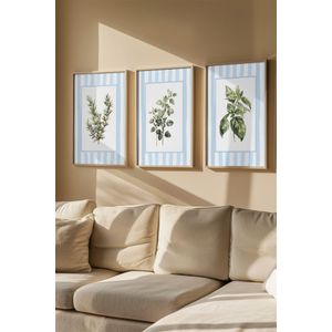 Dekorativna slika u okviru od MDF-a - Artsmdf3Lu4-5070, više boja
