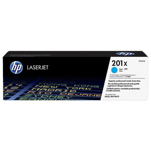 HP 201X Toner Original Cyan Plava / CF401X slika 1