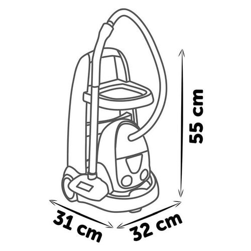 SMOBY kolica za čiščenje sa usisavačem 330316 slika 5