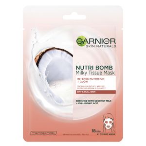 Garnier Skin Naturals Nutri Bomb tekstilna maskaza lice sa kokosovim mlekom 28g