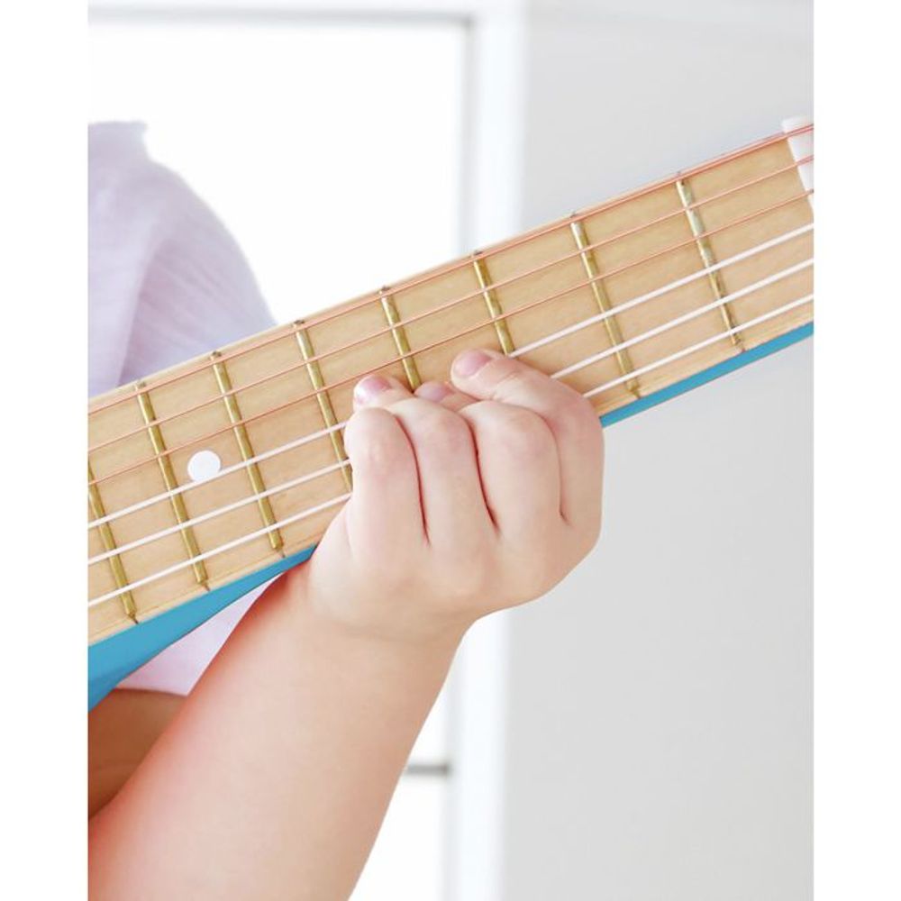 Hape Drvena dječija gitara Blue Lagoon slika 6