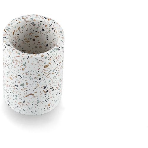 Zeller Čaša toaletna "Terrazzo", cement, Ø 8,2 x 11 cm slika 3