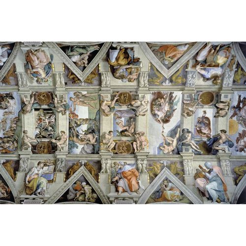 Puzzle Ravensburger 17429 The Sistine Chapel - Michelangelo 5000 Dijelovi slika 2