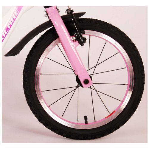 Dječji bicikl Volare Glamour 16" bijelo/rozi slika 5