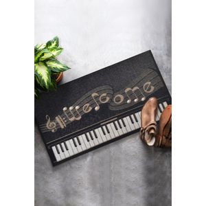 Piyano  Multicolor Pvc Doormat