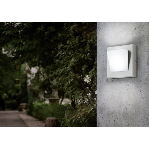 Eglo Calgary 1 vanjska zidna/1, led, 1x3,7w, inox/plastika bijela  slika 2