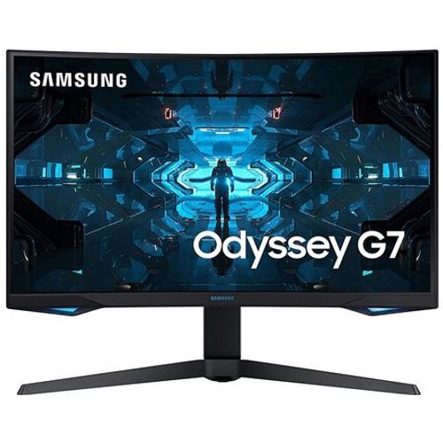 Samsung monitor 27 Odyssey LC27G75TQSRXEN WQHD QLED 240Hz 1ms HDMI slika 1