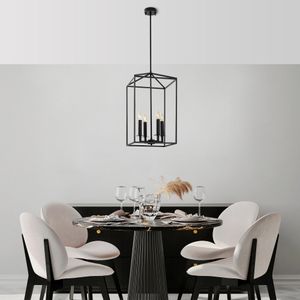 Till - 13255 Black Chandelier