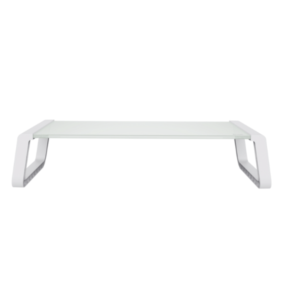 Trust Monta stand za monitor,kaljeno staklo, 50x20 cm,bijeli slika 3
