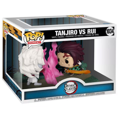 Funko Pop Moment: Demon Slayer - Tanjiro VS. Rui slika 1