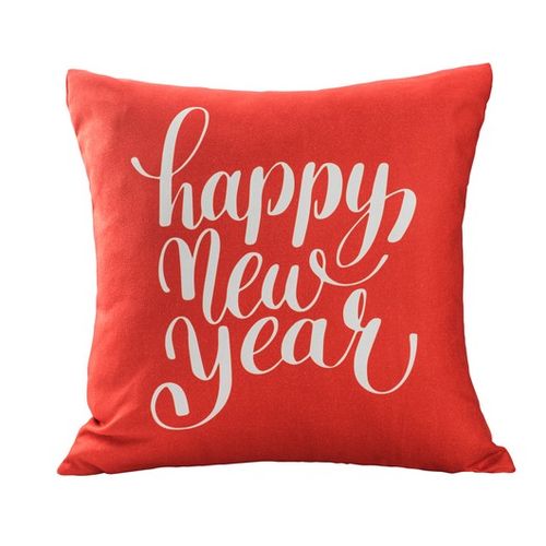 Dekorativna jastučnica Deco 45x45 - Happy New Year/Red MM08 - ASD 024214 slika 1