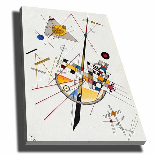 Wallity Dekorativna Platnena Slika 70100KANDINSKY034 - Šarenilo Boja slika 2