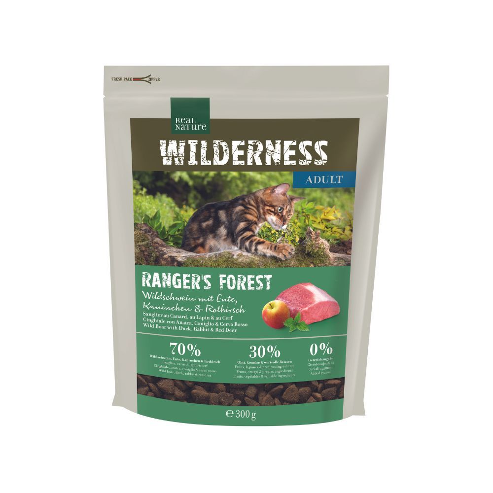 Real Nature Cat Wilderness Adult Ranger´s Forest 300 g slika 1