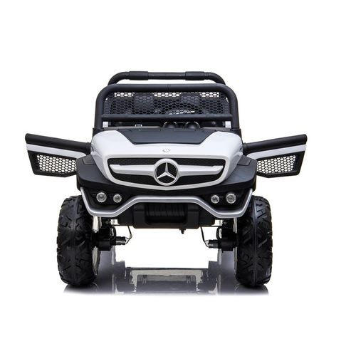 Licencirani Mercedes Unimog bijeli - auto na akumulator slika 4