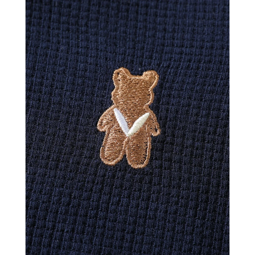 PatPat Komplet za bebe Medo, Teget slika 4