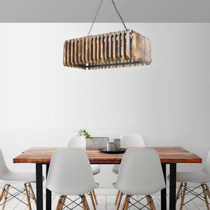 Siesta 5Li Avize Walnut
Black Chandelier