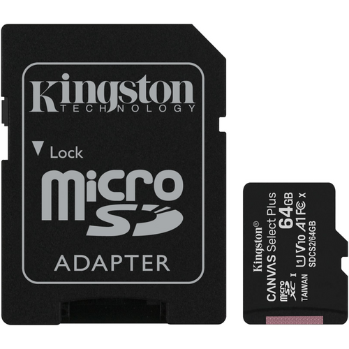 Kingston 64GB Canvas Select Plus, micSDHC slika 1